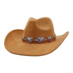 Vintage Jazz Cowboy Fedora Hats for Men and Women Luxury Cowboy Style Suede Jazz Hat with Wide Brim Wholesale Available - Image 11