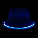 Rave Light up Bucket Hat Futuristic Neon Rave Party Accessory Festival Outfit LED Bucket Hat for Men and Women - Image 8