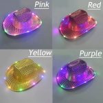 CEN-005 Sequin Light up Led Cowboy Hat Glow Club Party Hats for Bar Costume - Image 3