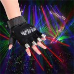 Multi-Line 4 Heads Laser Gloves   Beam Light for DJ Disco Halloween Christmas Party Nightclub Singer  Gloves - Image 5