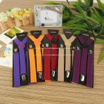 Hot Sale Cheap Unisex Suspender Belt Solid Color Strap Adult Suspenders - Image 3