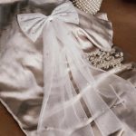 White Bride Back Head Veil Pearl Mesh Children Short Party Decorative Hair Accessory Simple  Wedding Registration - Image 6