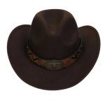 2025 Free Sample Shinehats Luxury Chapeau Femme Western Wide Brim Hat Fedora Wholesale Cowboy Felt Custom Logo Cowboy Hats - Image 36