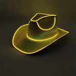 2024 Light up Cowboy Hat Neon LED Cowgirl Hat Sparkly Space Cowboy Hats for Party,Halloween Costume Dress up - Image 14