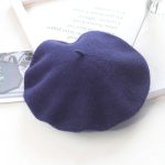 Berets-ea001 Wholesale Multicolor Fashion Design Female Faux Fur Beret Flat Cap, High Quality Adult Custom Beret Hats for Women - Image 14