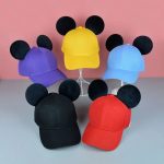 100% Cotton Custom Logo Mouse Ears Blank Baseball Cap Party Hat - Image 5