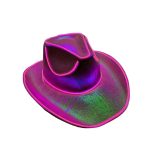 2024 Light up Cowboy Hat Neon LED Cowgirl Hat Sparkly Space Cowboy Hats for Party,Halloween Costume Dress up - Image 6
