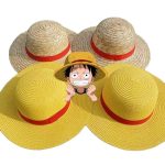 One Piece Natural Caps Hats Wholesale  Men WOMEN Summer Luffy  Straw Sun Hat CAP   for Kids - Image 4