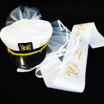 En''an Bride Cowgirl With Veil & Sash Women White Cowboy Hat Bachelorette Decorations Bridal Shower Party Dress up - Image 3