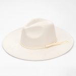 12 Colors High Quality Cheaper Wholesale Women and Men Wide Brim Suede Fedora Hats - Image 12