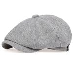 New Men Newsboy Spring Summer Thin Retro Beret Hat Wild Casual Hats Unisex Octagonal Cap Fashion Hip Hop Caps Gorras - Image 2