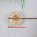 Pet Spring Summer Braided Vintage Farmer Adjustable Diy Doll Decorated Straw Hat Mini - Image 5