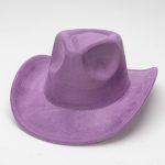 Men Women Solid Color Suede Velvet Trendy Cowboy Hats Vintage Minimalist Jazz Hat Traveling Gentleman Wide Suede Cowboy Hat - Image 27