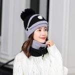 Fashion Outdoor Activities Women 3 in 1 Winter Hat New  Warm Fleece Lined Beanie Hat with Scarf and Mask Set - Image 7