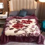 king Size Queen High Quality Thick Warm Fluffy Blanket Home Soft Raschel  2 Ply Blankets  Pvc Bag Throw Blankets for Winter - Image 2
