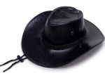 CAN-210 Wholesale Wide Brim Cheap Man Women Western Chapeau, Good Quality Pu Leather Gambler Cowboy Hats - Image 8