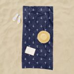 OEM Popular Boat Anchor Design Hawaii Summer Beach Swim Bath Towels Quick Drying Microfiber Beach Towel With Logo Custom Print - Image 28