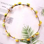Party Crown Flower Led Light up Hair Hairband Garlands Women Halloween Christmas Glowing Wreath Headband - Image 2