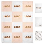 Karol G Luxury Plush Polyester Customized Soft Screened Embroidered Print Bed Throw Custom Logo Blanket With - Image 7