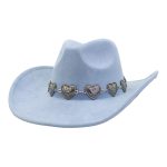 Vintage Jazz Cowboy Fedora Hats for Men and Women Luxury Cowboy Style Suede Jazz Hat with Wide Brim Wholesale Available - Image 23