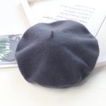 Berets-ea001 Wholesale Multicolor Fashion Design Female Faux Fur Beret Flat Cap, High Quality Adult Custom Beret Hats for Women - Image 25