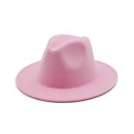Wholesale High Quality Mixed Color European and American Blank Retro Men's Felt Fedora Hats Jazz Hat - Image 9