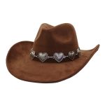 Vintage Jazz Cowboy Fedora Hats for Men and Women Luxury Cowboy Style Suede Jazz Hat with Wide Brim Wholesale Available - Image 12