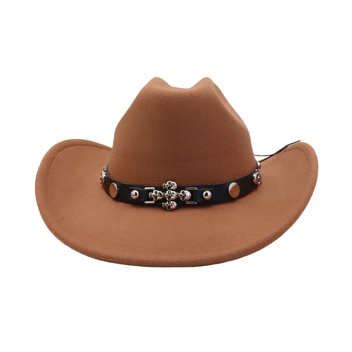 Custom Halloween Ghost Cowboy Hat Autumn Spring New Arrival Fashion Men Women Vintage Australia Wool Felt Fedora Hat