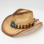 Breathable Wide Brim Straw Hat Hollow Cowboy Hats Patches Wholesale Summer Sun Caps for Men - Image 9