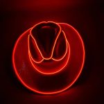 Wholesale Colorful Holographic Neno Led Light up Cowboy Hat Adult Halloween Christmas Party bar Cosplay Costume Cowgirl Hat - Image 11