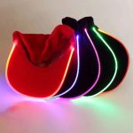 FREE SAMPLE Embroidered Cotton Men Hat Led Flashing Light up Shiny Fitted Baseball Sports Hat Cap With Custom logo - Image 4