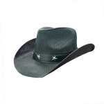 Men Paper Straw Cowboy Hat USA American Flag Painting Shapable Brim Sombreros Texas Western Cowboy Straw Hat - Image 13