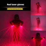 Multi-Line 4 Heads Laser Gloves   Beam Light for DJ Disco Halloween Christmas Party Nightclub Singer  Gloves - Image 7