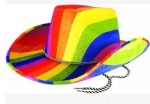 CEN-036 Wholesale New Custom Band Fancy Dress Cowboy Hats ,2023 Factory Pink White Bride Cowgirl Hat - Image 8