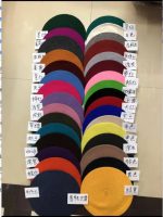 Berets-EA138 2022 Vintage Felt 100% Custom Wool  Embroidery Red Berets Girl Beret Caps for Women - Image 2