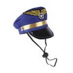 PETHAT11 Halloween Party Accessories Can Adjust the European and American Cross Dressing Pet Cat Captain Hat - Image 10