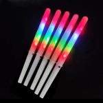 31cm LED Light Cotton Candy Cones Colorful Glowing  Stick Reusable Wedding Party Favor Concert Park Flashing Decorations - Image 5
