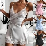 Womens Sexy Silk Satin Night Dress Sleeveless Nighties Nightgown Plus Size Nightdress Sleepwear Nightwear for Ladies 2023 - Image 3