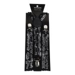 Wholesale 2.5Cm Sequin Men 3 Clips Mens Suspenders for Party Celebration - Image 9