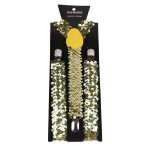 Wholesale 2.5Cm Sequin Men 3 Clips Mens Suspenders for Party Celebration - Image 10