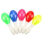 LU-2096 Fashion Neon Sensory Shaking Toy Led Flashing Noisemaker Light up Maracas Party Favors - Image 6