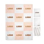 Karol G Luxury Plush Polyester Customized Soft Screened Embroidered Print Bed Throw Custom Logo Blanket With - Image 4