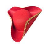 POLYESTER Leather PU  Caribbean Pirate Captain Fancy Tricorn Halloween  Party Hats Festival Carnival Costume - Image 9