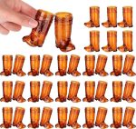 Cowboy Plastic Wine Glass Wedding Party Transparent Boot Shape 1oz Shot Glass  Bachelor Decoration Party Supplies - Image 5