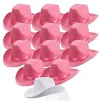 CEN-036 Wholesale New Custom Band Fancy Dress Cowboy Hats ,2023 Factory Pink White Bride Cowgirl Hat - Image 2