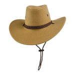 Hot Selling American Style Western Cosplay Suede Vintage Knight Felt Cowboy Top Hat Fedora Hats - Image 13