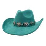 Vintage Jazz Cowboy Fedora Hats for Men and Women Luxury Cowboy Style Suede Jazz Hat with Wide Brim Wholesale Available - Image 19