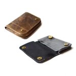 Leather01016 Men Gifts Custom logo Leather Tobacco Pouch Wallet - Image 5