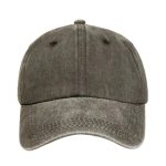 Wholesale Blank Washed Unstructured Low Profile Dad Hat Custom Logo Cotton Plain Strapback Vintage Baseball Cap - Image 16