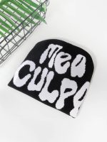 Men Woman Beanie Manufacturer Y2K Beanies Cuffless Winter Warm Hat Jacquard Knitted Hats Silk Lined Beanie With Satin Lining - Image 7
